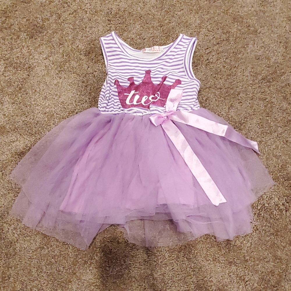 "Two" Birthday Dress